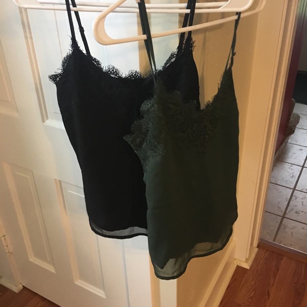 Abercrombie & Fitch Lace Camis Bundle